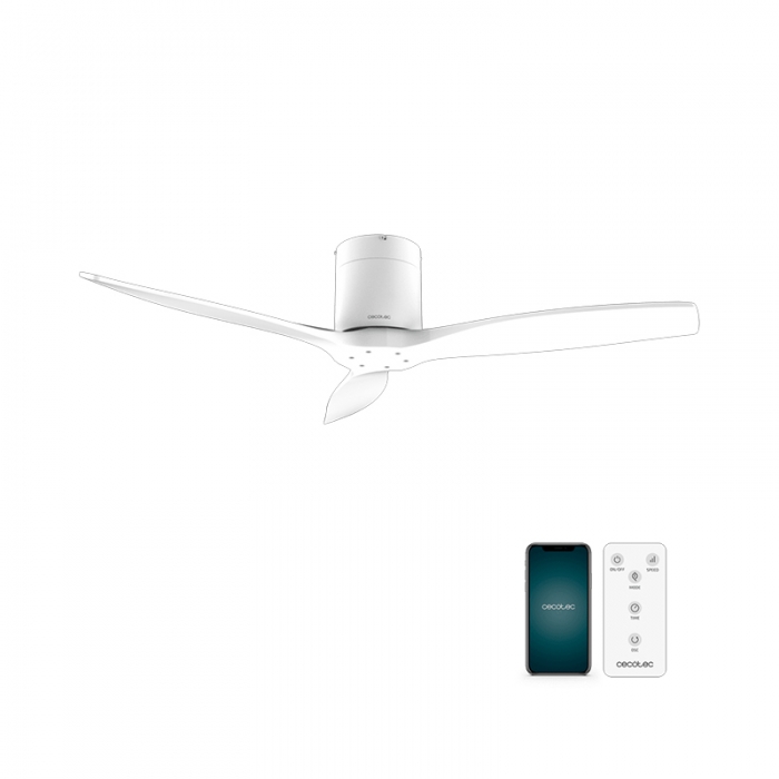 Ανεμιστήρας Οροφής Wi-Fi IP44 με Τηλ/ριο 40W